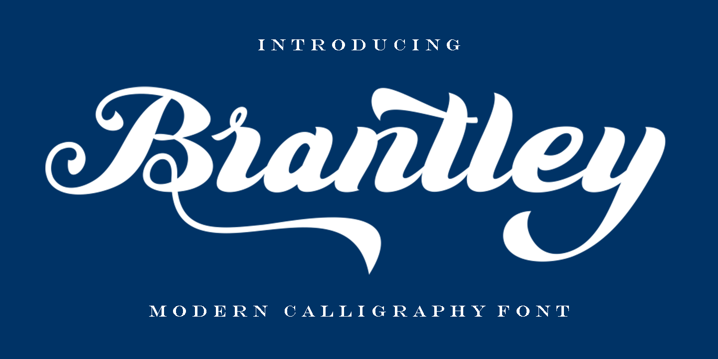 Fuente Brantley Script